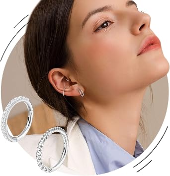 Diamday 5 Pièces De Piercings De Nez En Acier Chirurgical 18G 16G