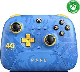 8BitDo Ultimate 3-mode Wireless Controller for Xbox, Hall Effect Joysticks, Pro Back Buttons, Compatibility with Xbox Series X|S & Xbox One, Apple, Windows PC & Android - Rare 40th Anniversary Edition
