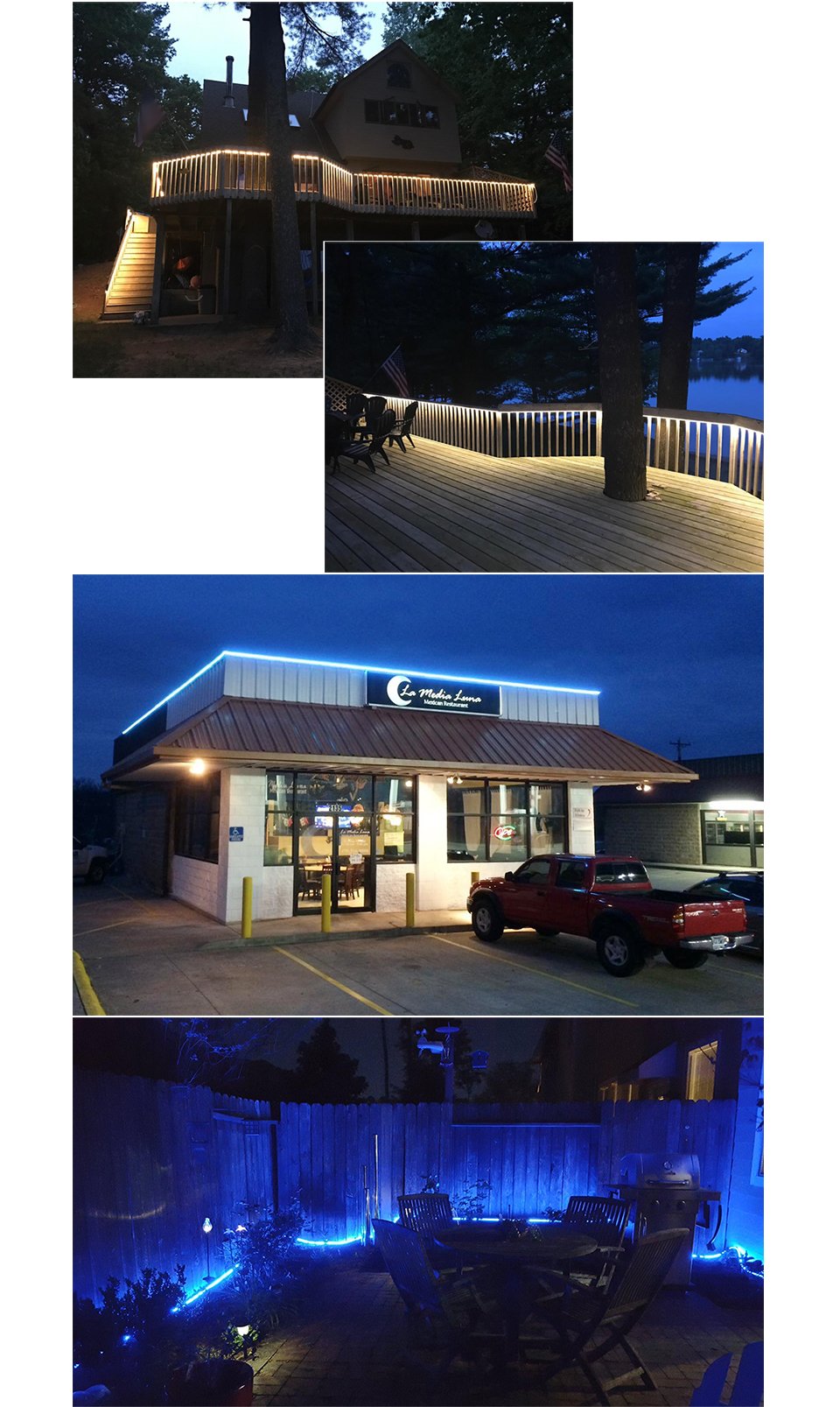 Taśma LED, wodoszczelna, bardzo jasne oświetlenie LED, IP65, 230 V, 60 diod LED/M (5 m, ciepła biel)