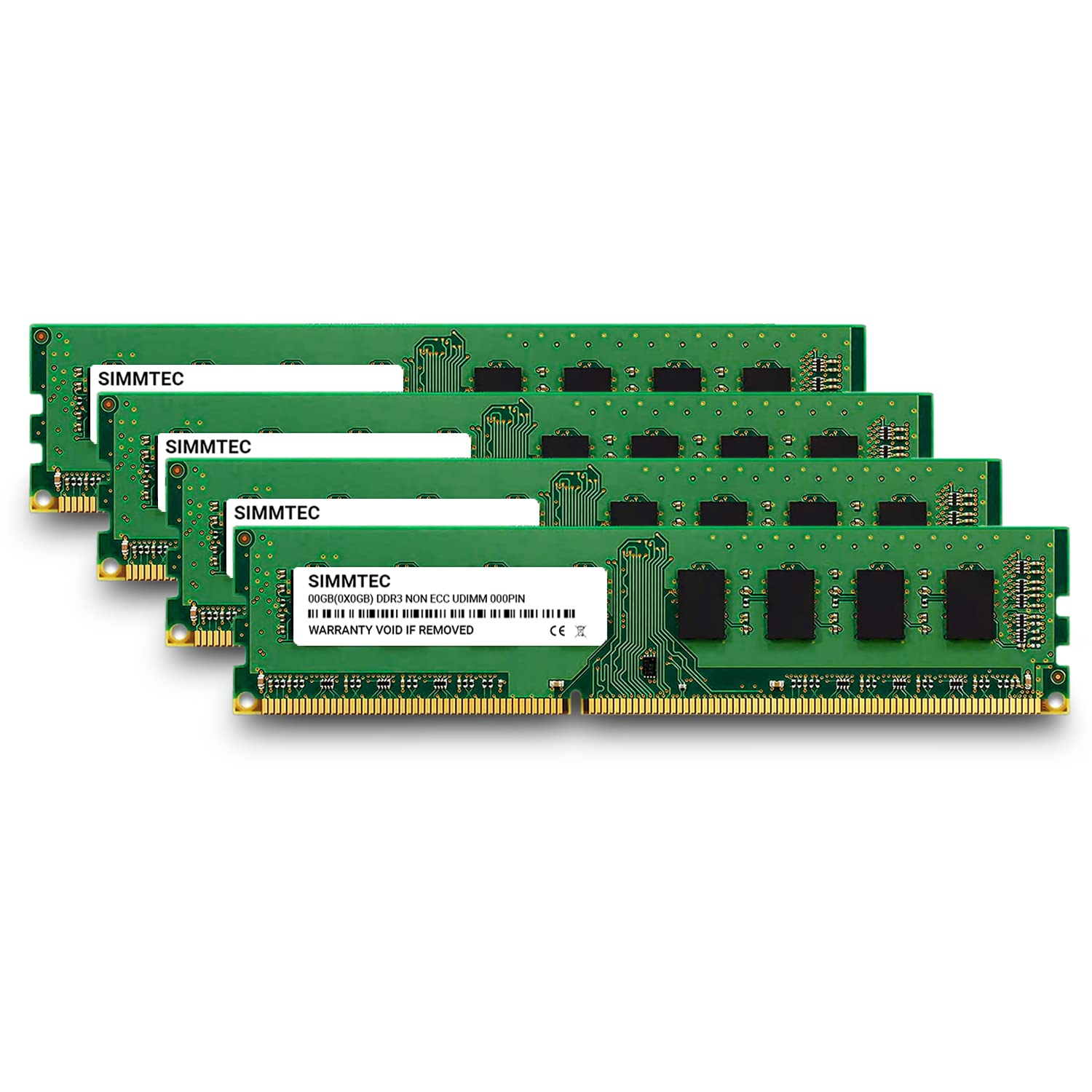Amazon.co.jp: Simmtec 32GB (4x8GB) DDR3 1600MHz DIMM PC3-12800