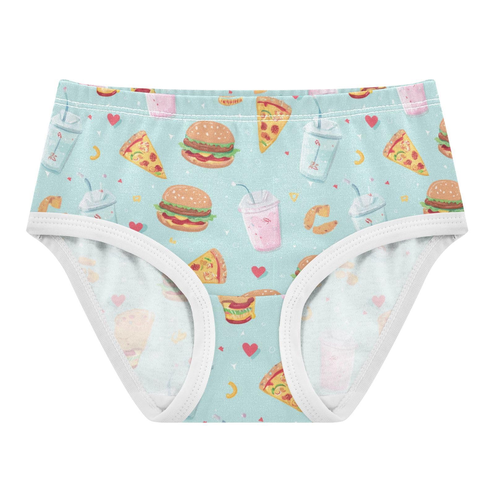 Dussdil Girls Panties Underwear Girls Panty Briefs Cotton Training Undies Size 2 3 4 5 6 7 8t