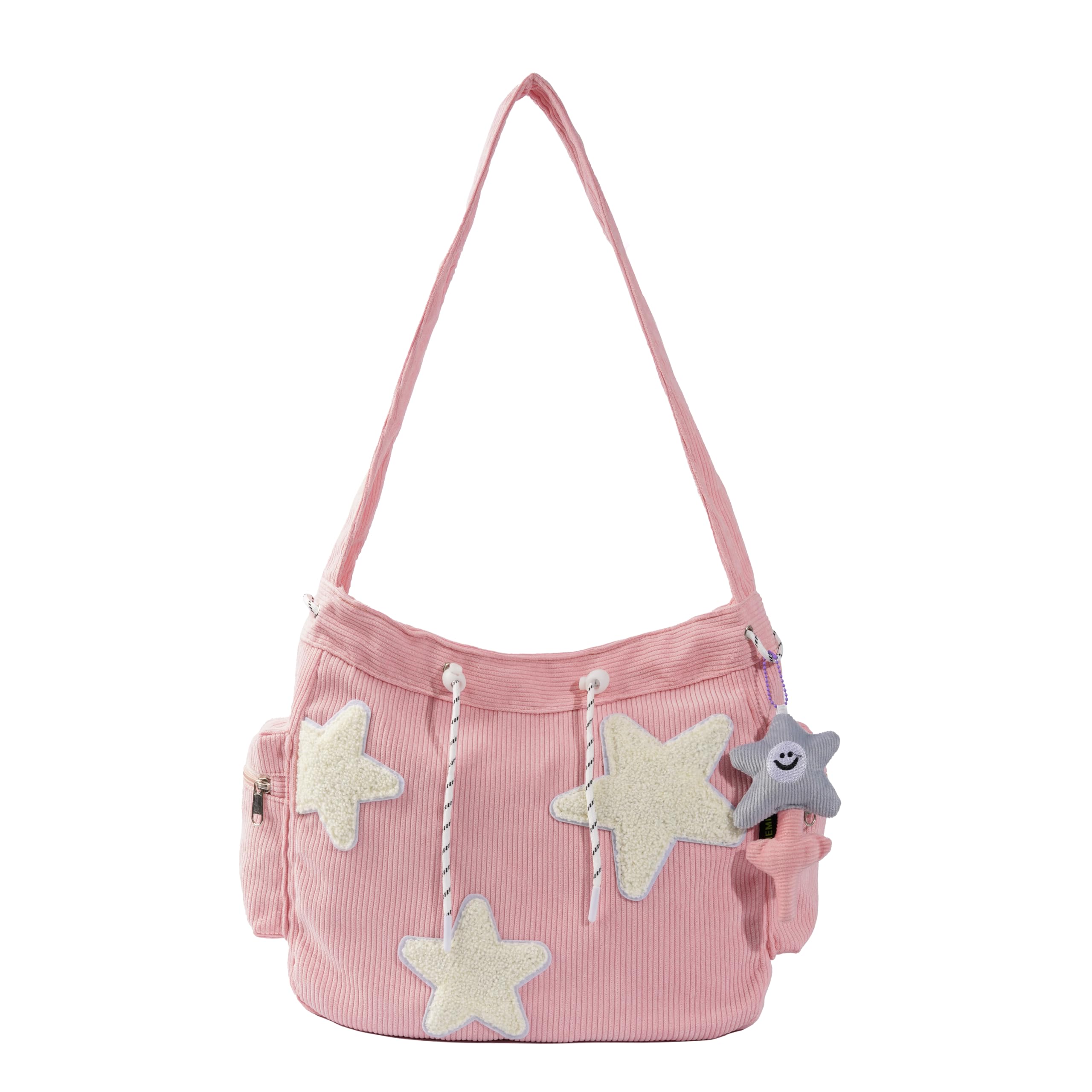 Star Tote Hobo Bag Women Aesthetic Messenger Cute Bag Handbag Large Capacity Tote Shoulder Bag Casual Crossbody