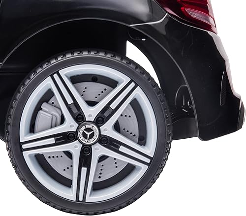 Miniatura 9 de Aosom Auto eléctrico para niños de 12 V con control remoto para padres auto de juguete alimentado por pilas con dos motores 2 velocidades música