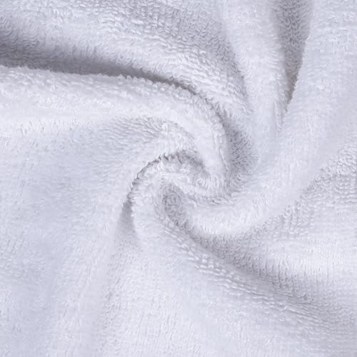 Miniatura 4 de Paños Utopia Luxury de 100% algodón ringspun y de cuidado fácil para máxima suavidad y absorción. Paquete de 12 (13 in x 13 in)