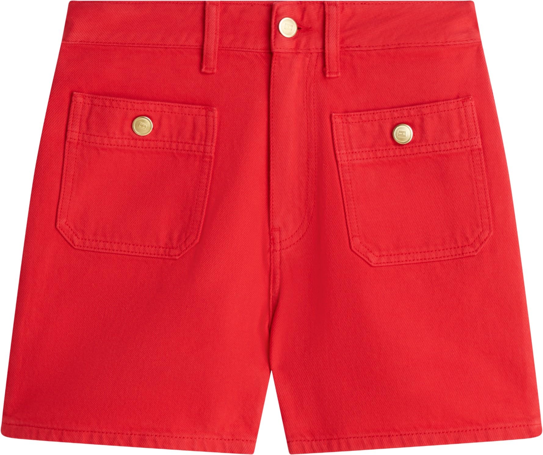Tommy Hilfiger Dnm Clr Mini Short Hw Ww0ww49579 - Inne szorty Kobiety