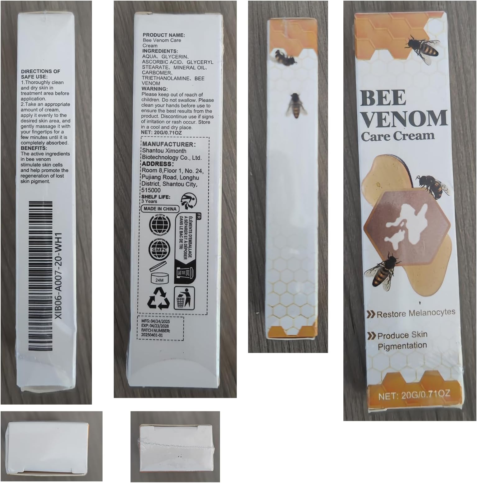 Vitiligo Bee Venom Treatment Cream (3pcs)
