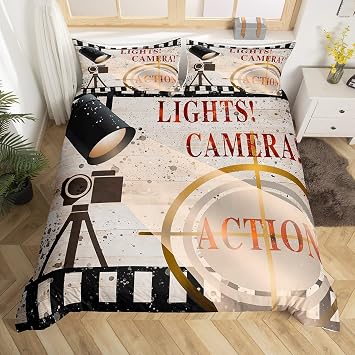 Feelyou Movie Theme Ceremony Bedding Set King Size Boys Girls Teens