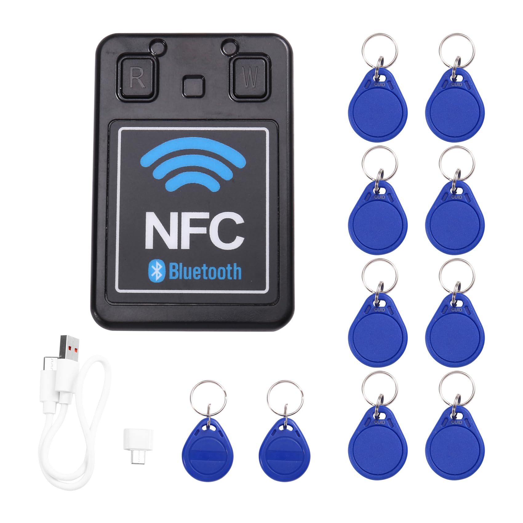Carte de contrôle d'accès NFC-PRO Bluetooth avec badge RFID et puce Smart Chip