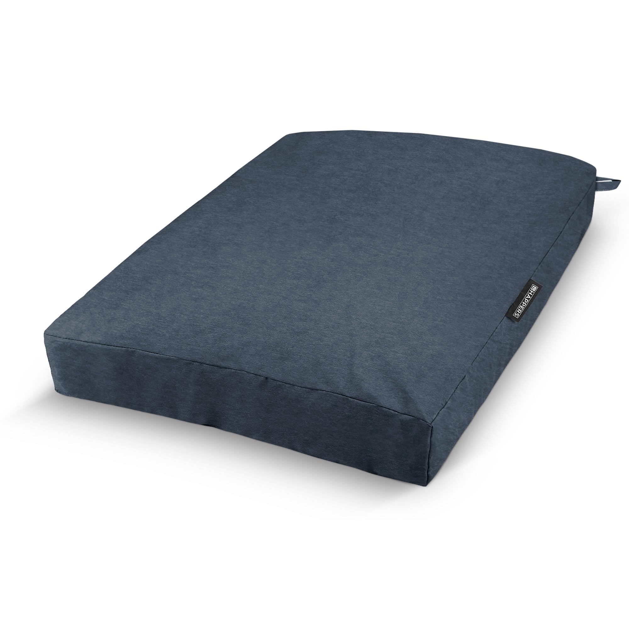 HAPPERS Cojín de Suelo Naylim Mate Impermeable Multiusos para Exterior, Banco y Palets - Comodidad y Versatilidad en un sólo Cojín Gris petróleo 60x80