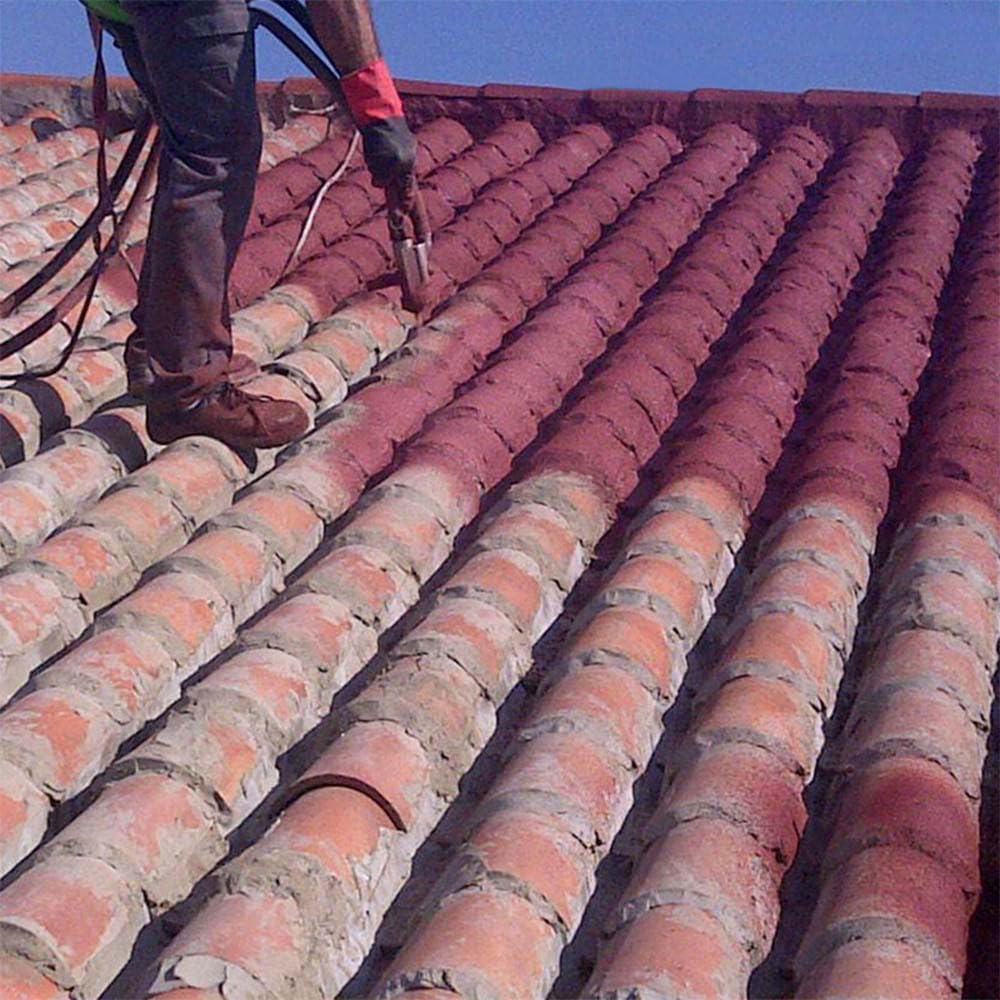 Sopgal Pintura de Corcho Natural 15L Color Blanco Roto - Proyectado Rugoso