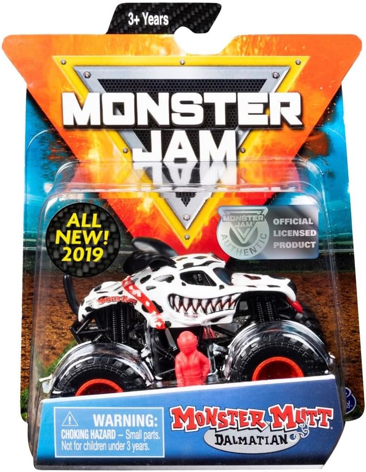 Monster Jam – True Metal – Speelgoedvoertuig – schaal 1:64 – stijlen kunnen variëren