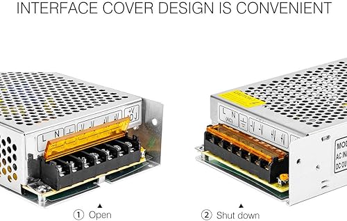 Miniatura 6 de BTF-LIGHTING AC100-240V a DC5V40A Max200W Traje DC5V1A  DC5V40A Dispositivo de fuente de alimentación conmutada Transformador Convertidor de