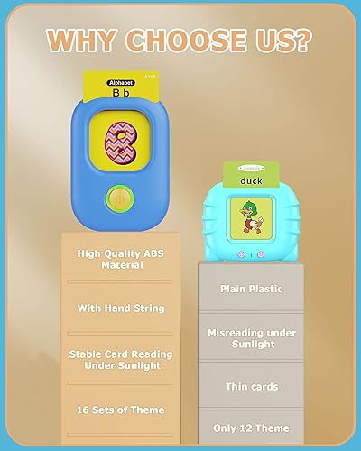 Miniatura 7 de Tarjetas didácticas que hablan inglés, juguetes educativos de terapia del habla, 112 tarjetas de doble cara (224 palabras visuales), juguetes