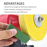 Vista 6 de SCOTTCHEN Compuestos de corte de pulido para pulir 7.4 oz Kit - Verde FinoBlanco MedioMarrón Grueso - 3 PCS