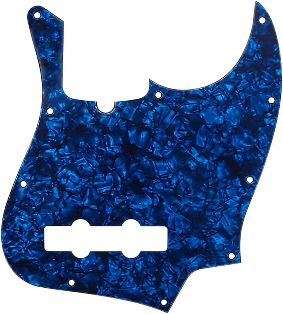 D’Andrea Jazz Bass Pickguards for Electric Guitar, Blue Pearl