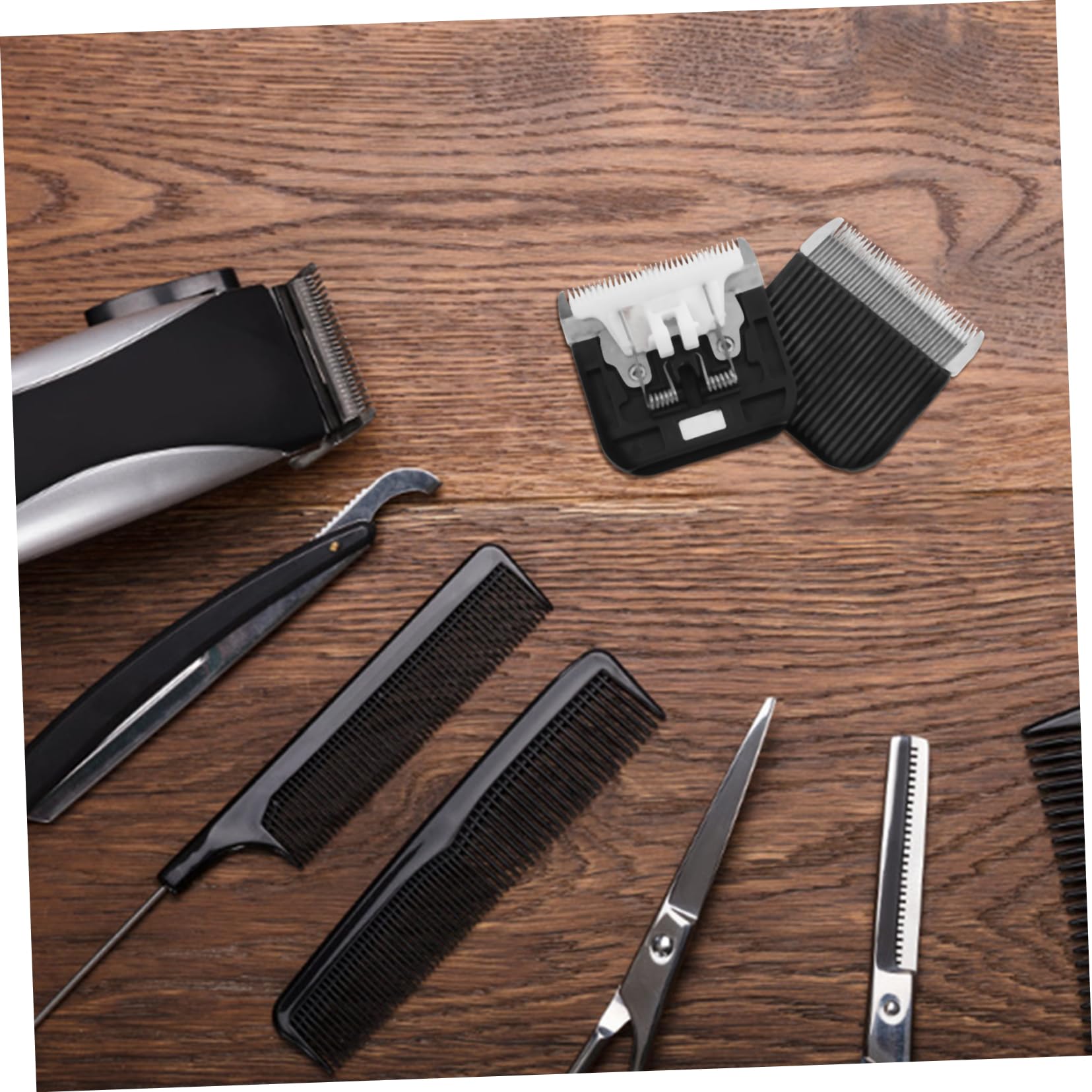 FRCOLOR 10stücke Tragbare Hundepfoten-trimmerklingen Multifunktionale Haarschneider Für Haustiere Kompatibel Mit Elektrischen Haarschneidemaschinen Für Präzises Grooming Von Hund Und