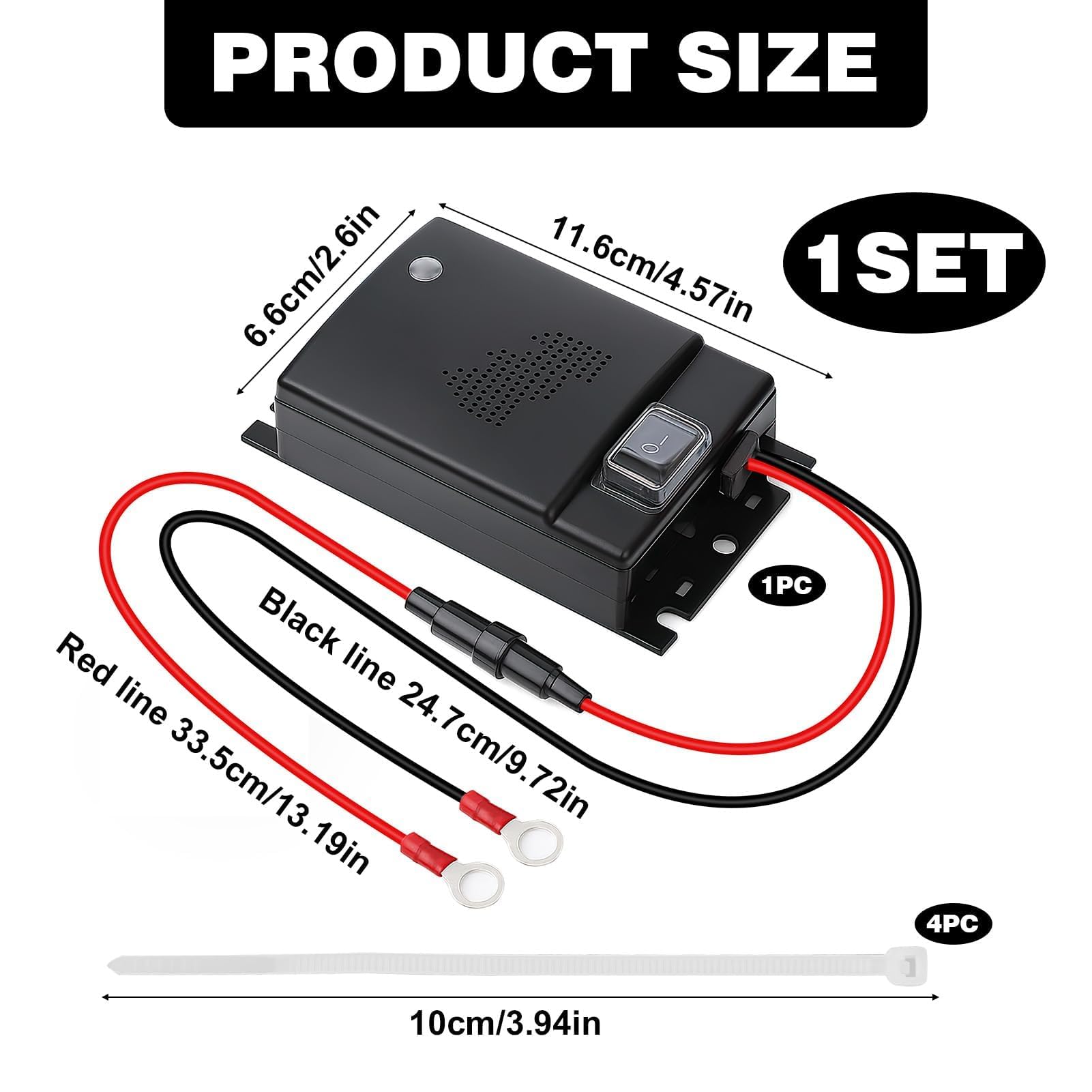 Repellente Ultrasuoni Topi per Auto 12V Martora per Auto con Ultrasuoni 12-24KHz Repellente Topi per Autos a Doppia Azione con LED Alimentazione a Batteria Veicolo Cavo da 50cm per Motore e Van