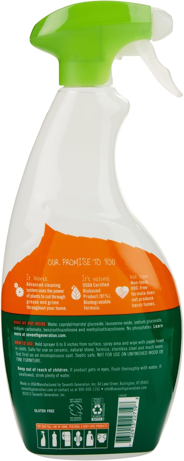 Seventh Generation All Purpose Cleaner, Free & Clear, 32 oz