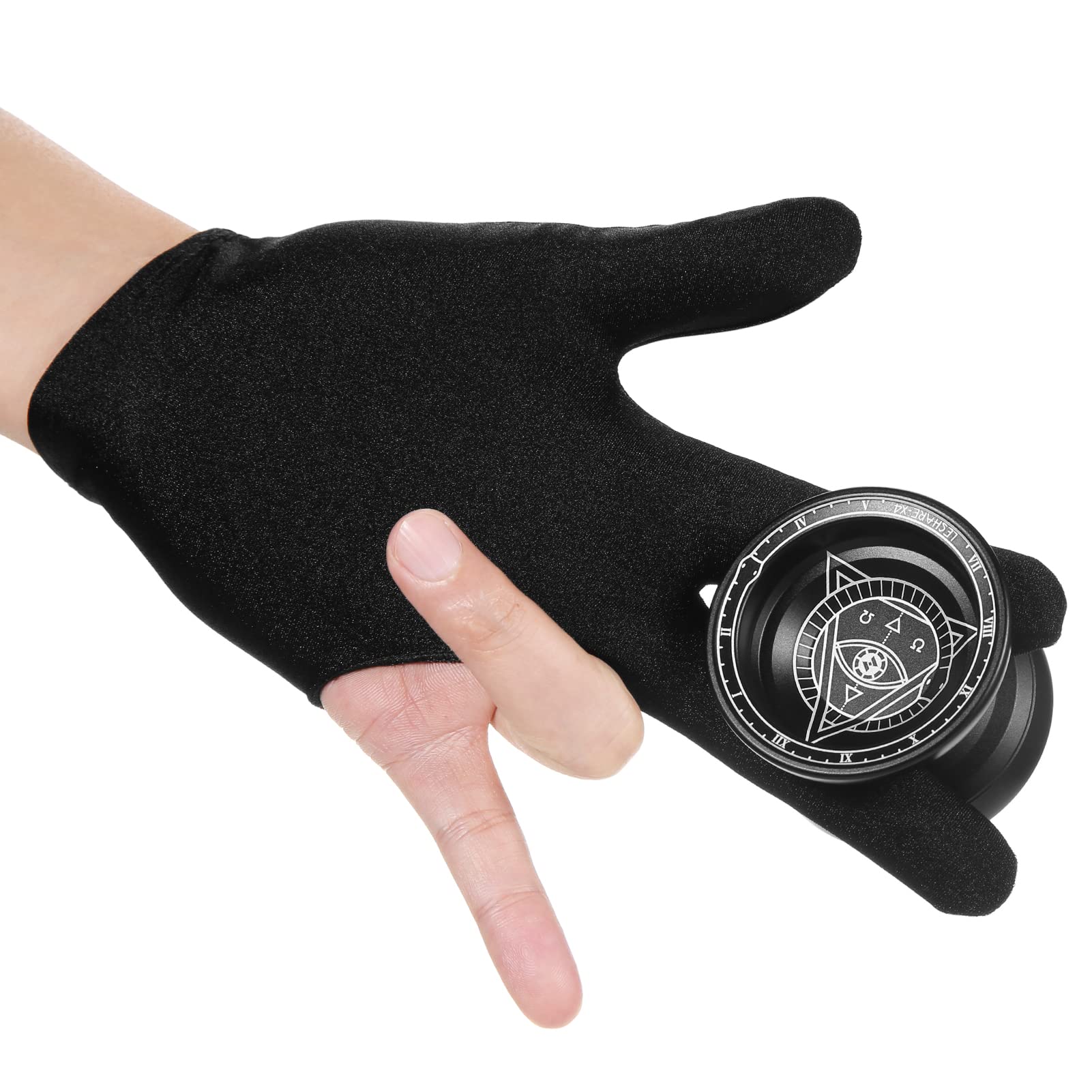 Yo-yo Professionnel Lixada En Aluminium – Compétition, Roulement 10 Billes, Avec Gant Et 5 Cordes