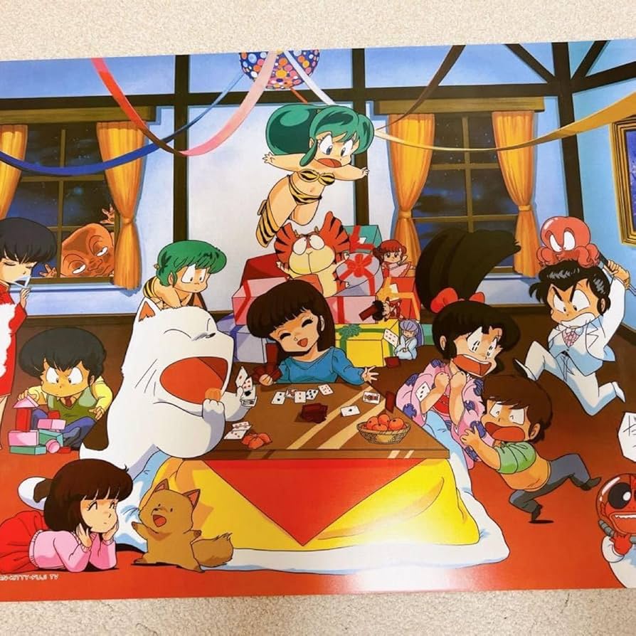 うる星やつら ミニポスター 8枚セット うる星やつら ミニポスター 8枚セット