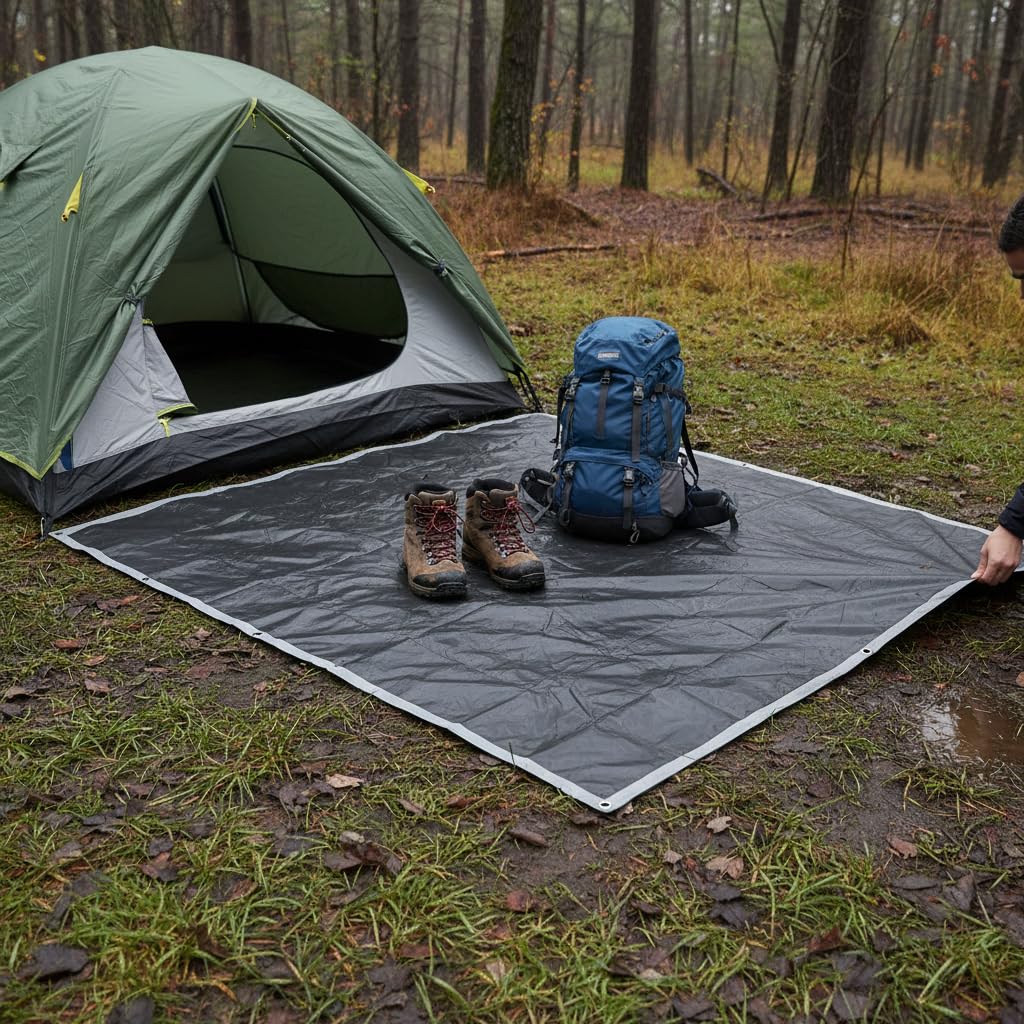 Esterno Impermeabile Campeggio, Tappeto Stuoia da Attività all'Aperto, per, 2.8m x 4.8m