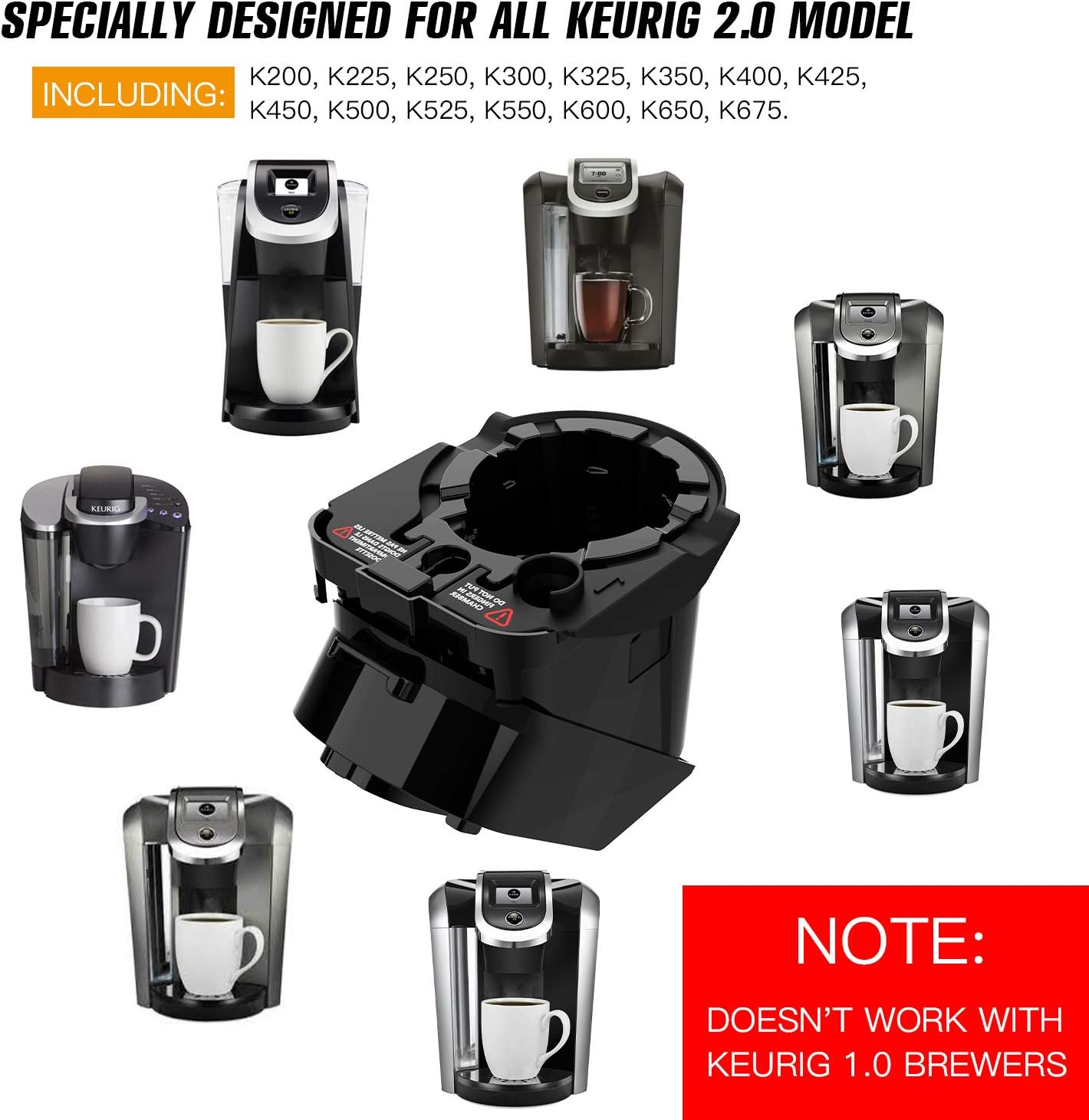 Full Assembly Replacement Coffee Cup Pod Holder Needle Assembly For All Keurig 2.0 Models