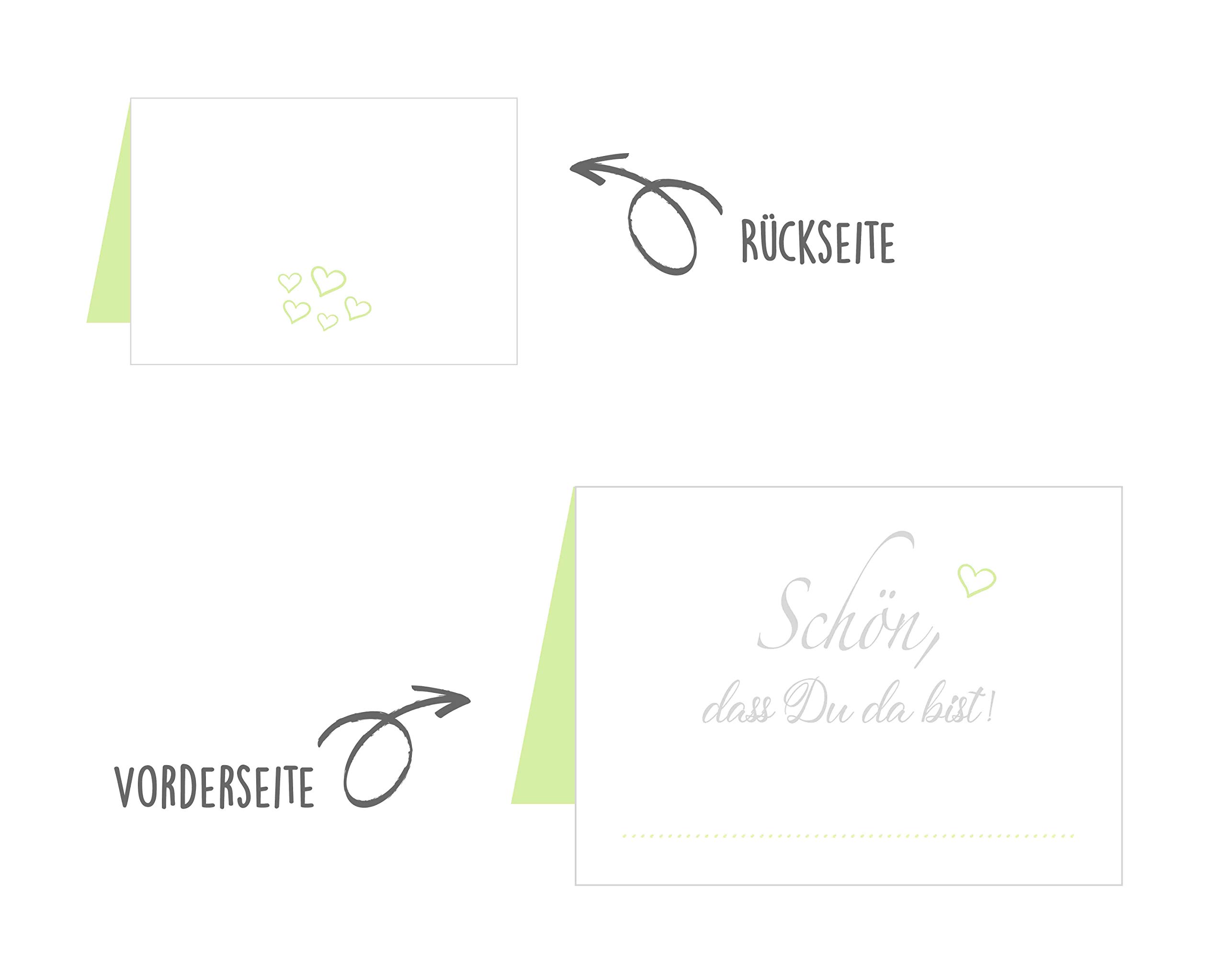 Edition Seidel Lot De 25 Cartons De Table De Qualité Supérieure - Pour