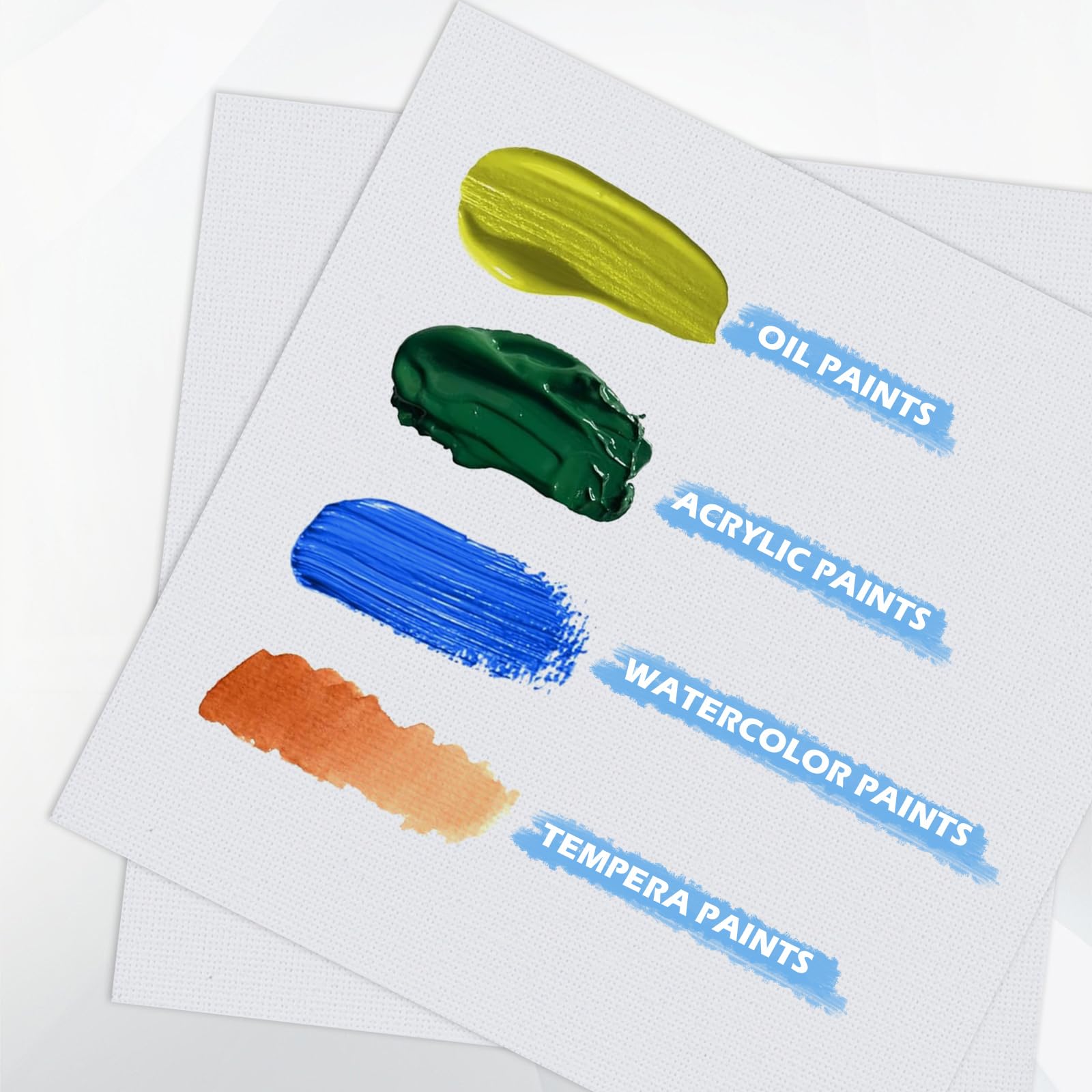 APACALI 30PCS Canvas for Painting 15 x 15cm, 6 x 6inch Mini Canvas - Image 3