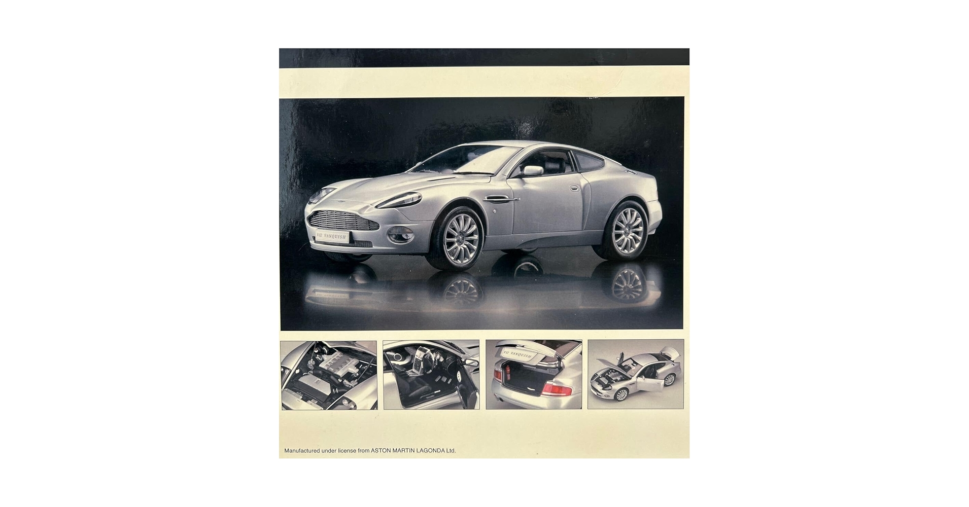 特価 京商 1/12 アストンマーチン V12 ヴァンキッシュ シルバー Amazon | KYOSHO 1/12 Aston Martin V12 Vanquish 京商 アストン