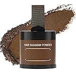 Gowwim Root Touch up Powder, Instantly Gray Hair Cover up Hairline Powder for Women & Men Waterproof and Sweatproof Root Cover Up Long-Lasting for Thinning & Loss Hair (Medium Brown, 10g)