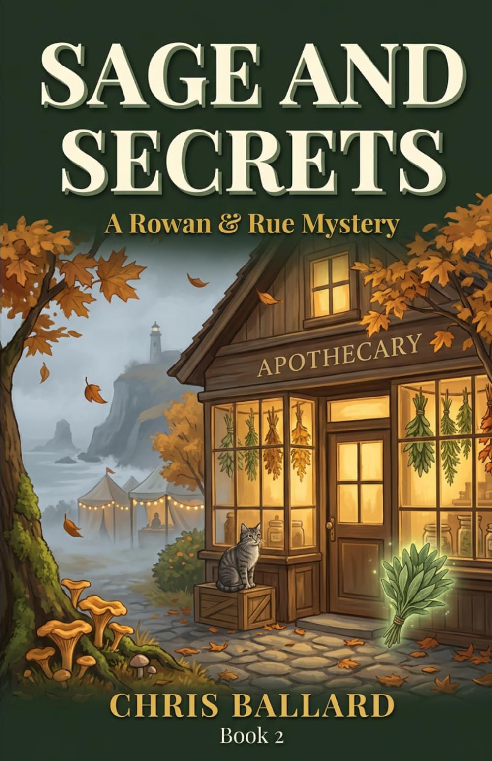 Sage and Secrets: A Paranormal Cozy Mystery (The Rowan & Rue Mysteries)