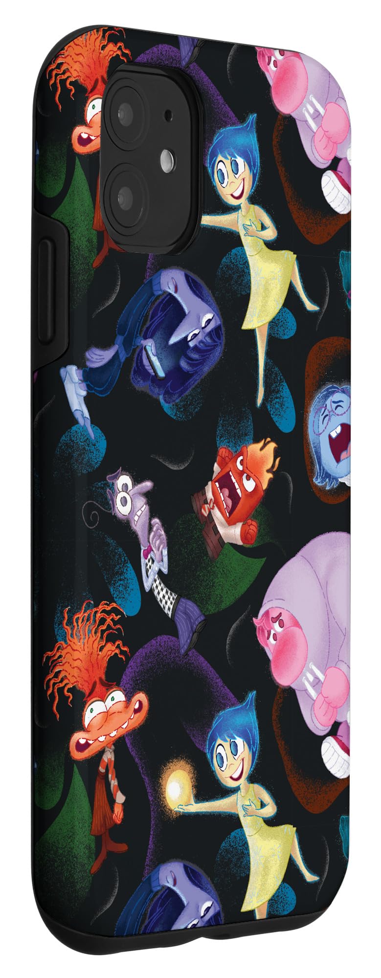 Disney and Pixar’s Inside Out 2 Painterly Emotions Case for iPhone 11, Black - Image 3