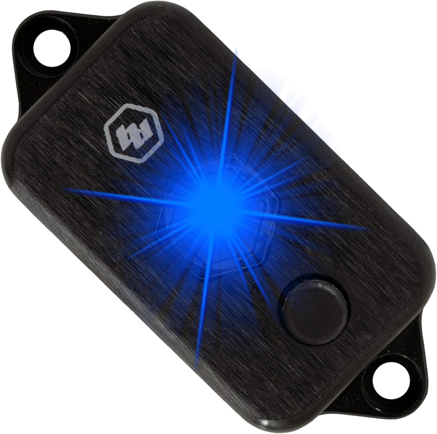 Baja Designs LED Dome Light with Switch - Universal 12V Utility Light, 400 Lumens, 180 Degree Optic, Blue Lens