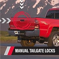 Vista 2 de Cerradura manual para puerta trasera, de la marca Pop & Lock, para automóviles, Negro