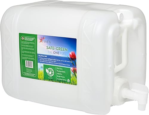 Firefly Combustible de aceite Kosher seguro y verde para lámpara, no tóxico, biodegradable, prácticamente inodoro, alternativa a parafina, uso en