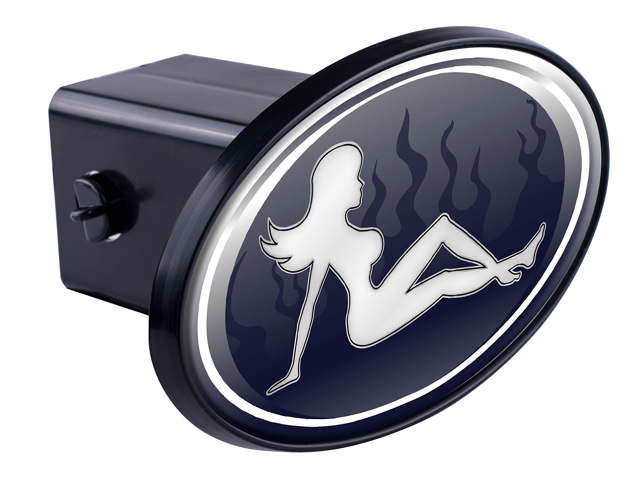 Trik Topz Mud Flap Girl Figure Trailer Hitch Cover, Multi, 2 inch (3523)