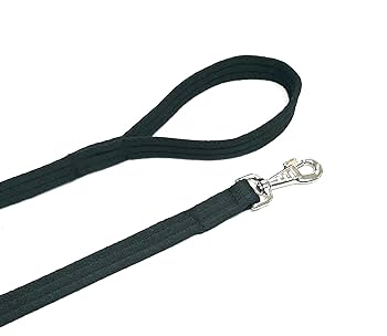 50ft 15m Long Dog Training Lead Obedience Recall Leash Large 25mm Webbing Black For Sale Online