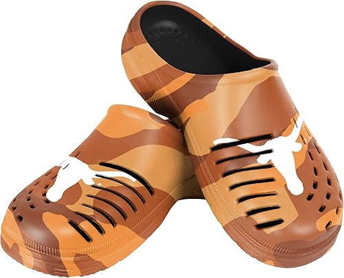 Miniatura 192 de FOCO - Sandalias de agua de jardín con logotipo de equipo de la NFL, para hombre Camuflaje tonal,logotipo grande de bloque