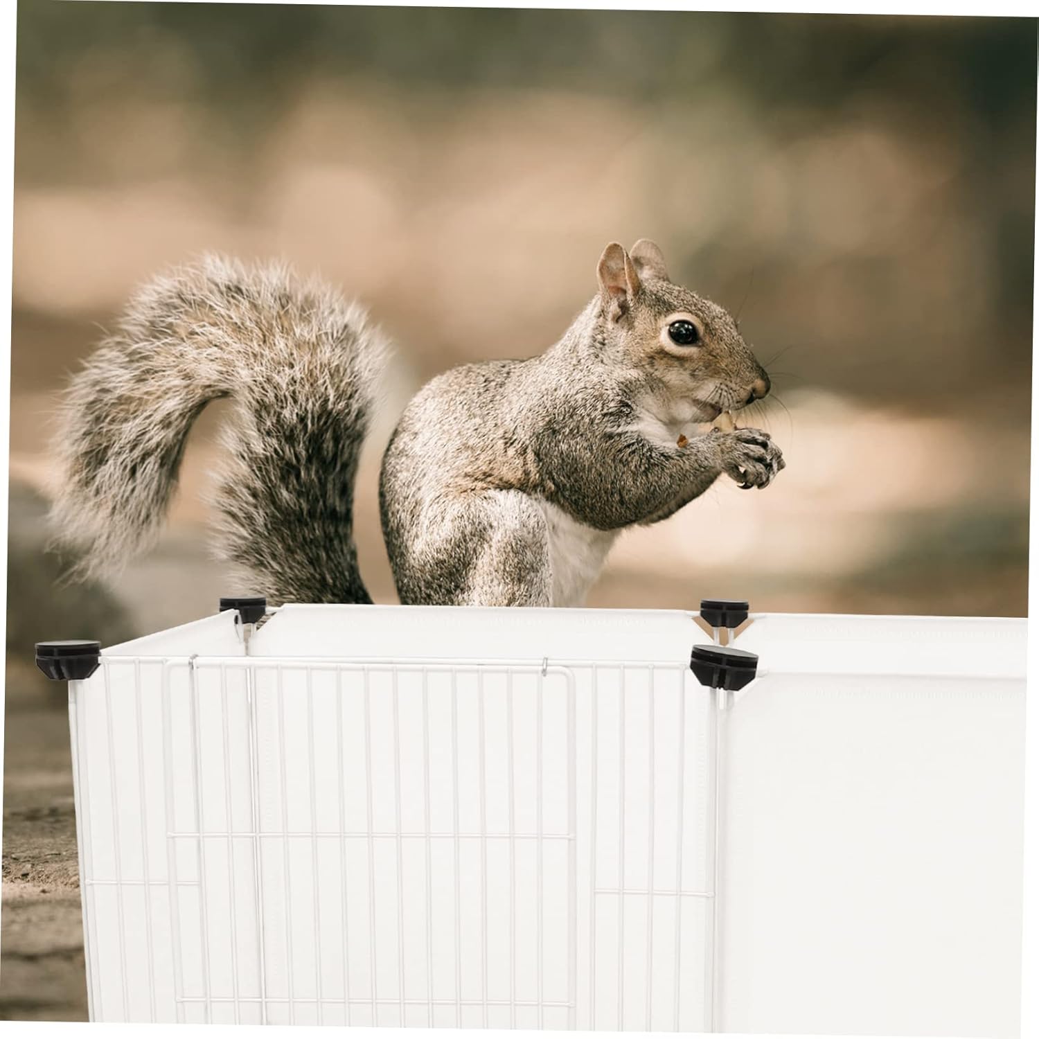 HANABASS Outdoor Pet Enclosure Hamster Cages Rabbit Play Pen Easy to Install Safe Environment