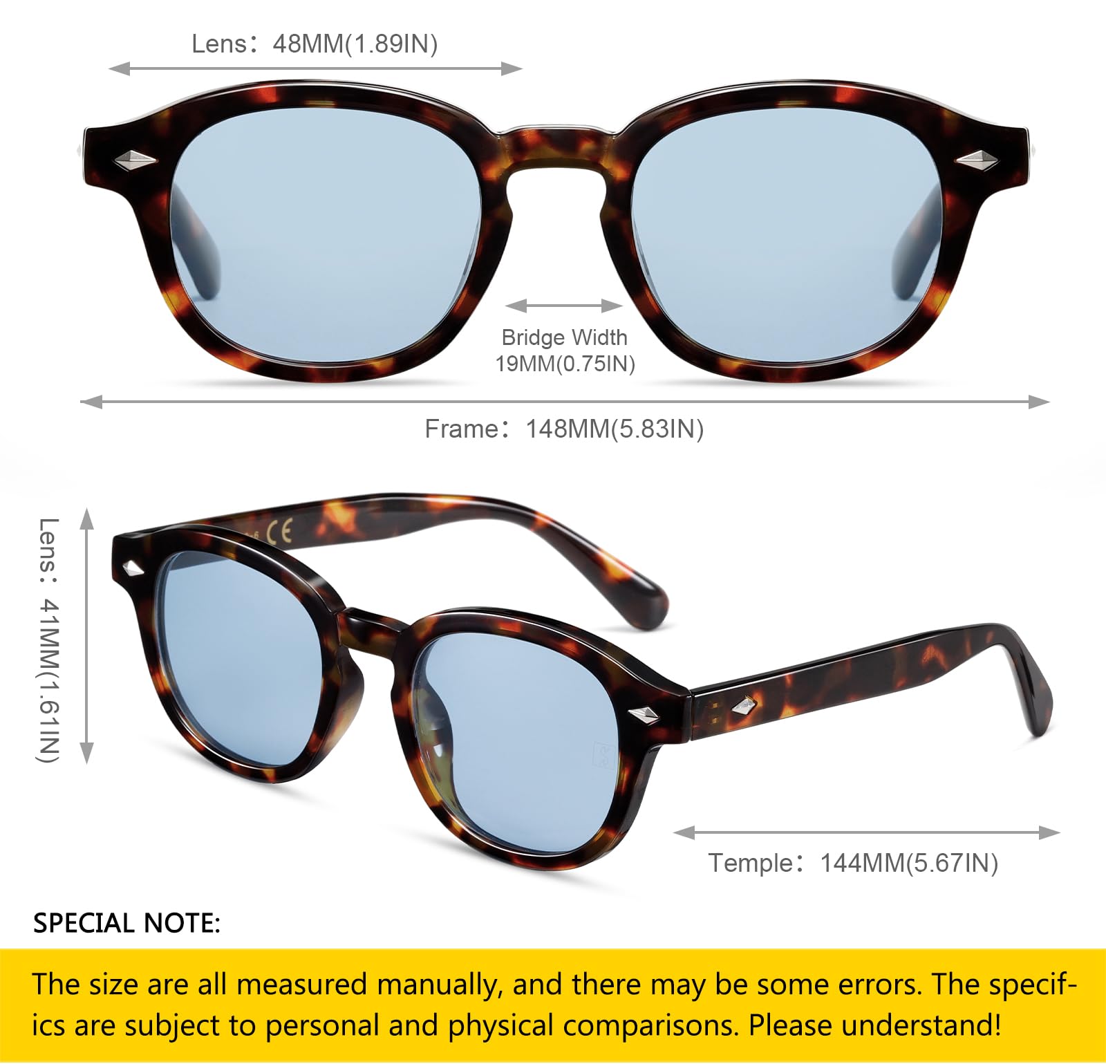 Amazon.com: Retro Round Oval Sunglasses For Men Women Trendy  display picture 1