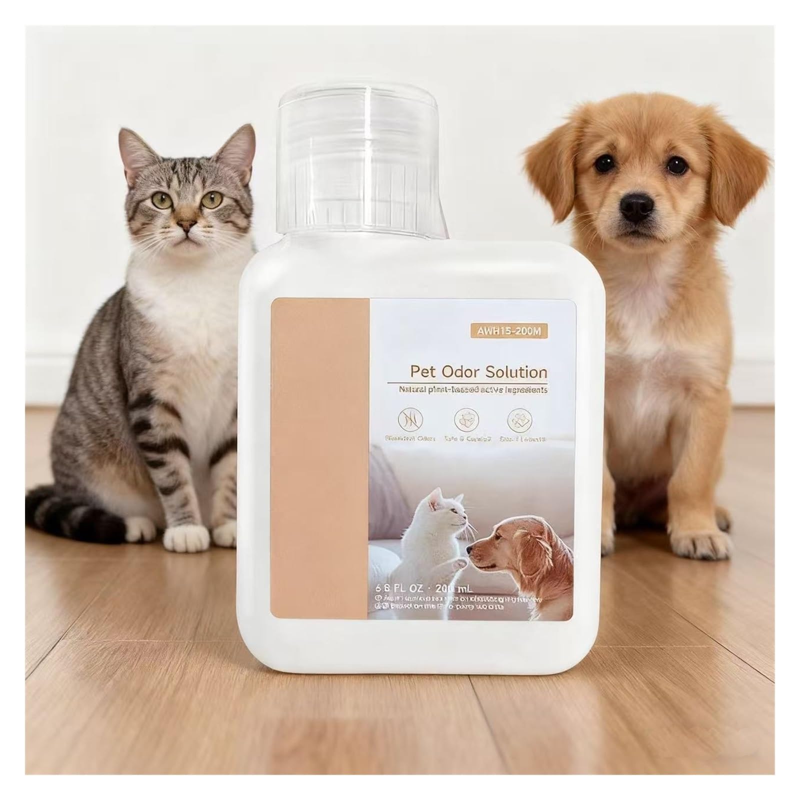 Solución Para Olores De Mascotas De Aspiradora De 200 ML Para Una Limpieza Profunda. Compatible Con MOVA P10Pro Ultra / P50 Pro Ultra / E30 Ultra / S10 Plus / V50 Ultra(6Pcs)
