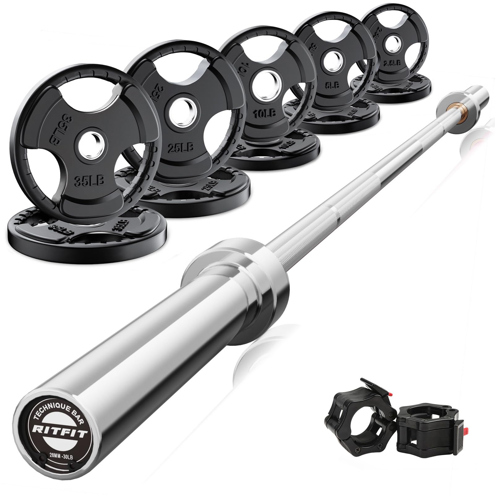 RitFit Barbell Weight Set