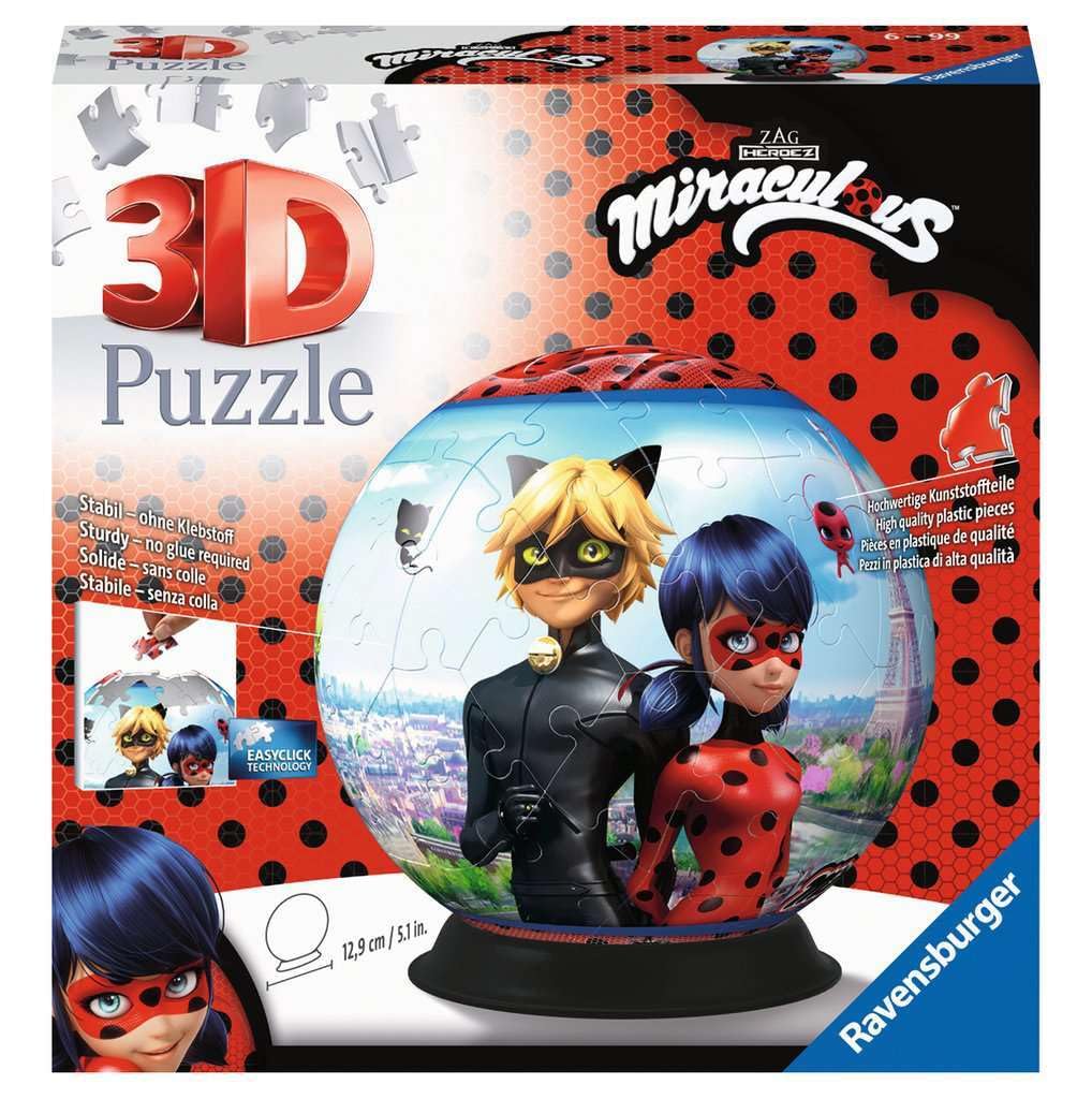 Ravensburger - Puzzle 3D Ball illuminé - Minions 2 - A partir de 6 Ans Ravensburger - Puzzle 3D Ball illuminé - Minions 2 - A partir de 6 Ans