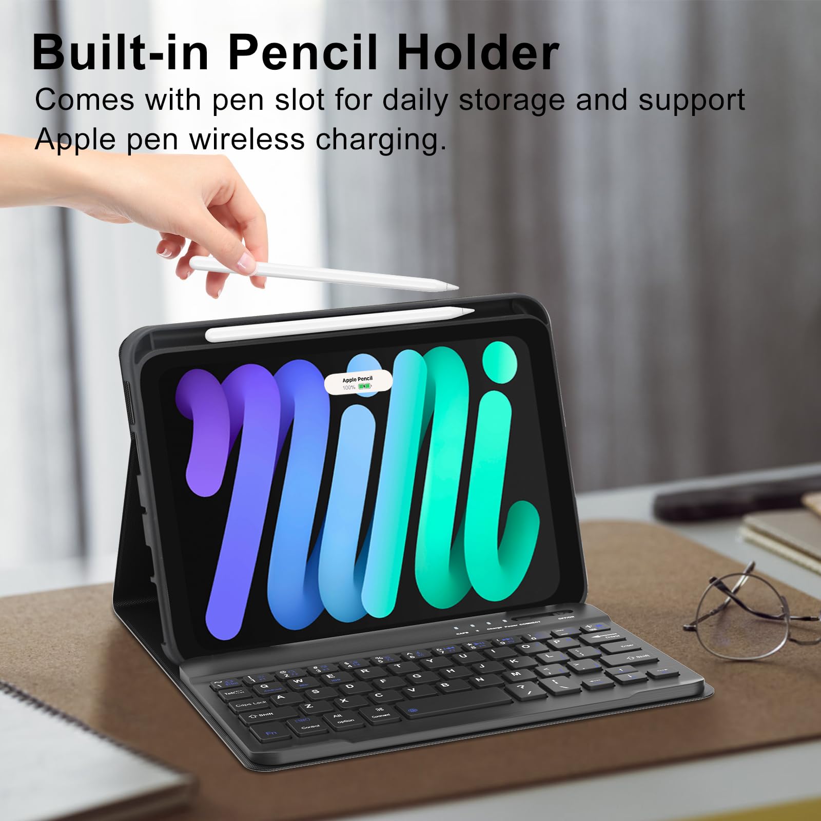 容量100%美品i pad mini第6世代+keyboard case+pen Amazon.com: SENGBIRCH Keyboard Case for iPad mini 7th/6th Gen 2024