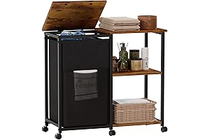 Furnulem Laundry Hamper with Storage