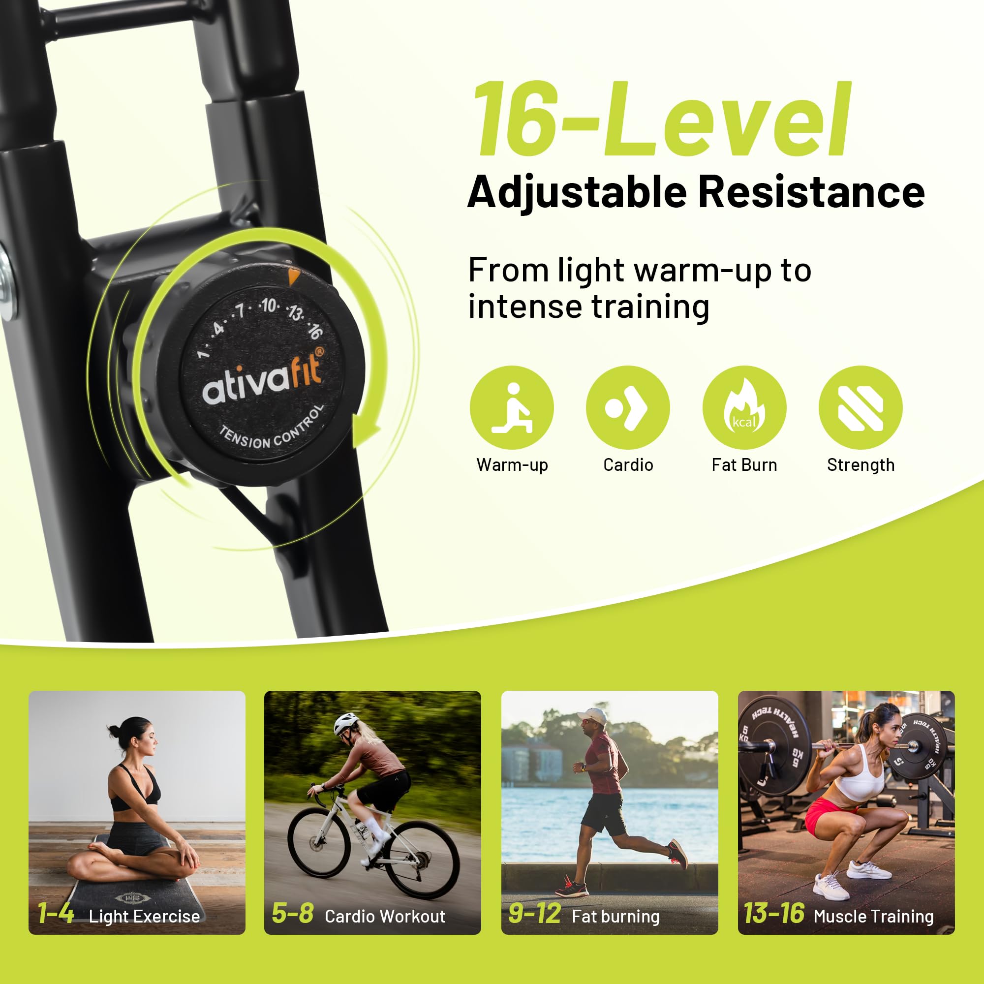 ATIVAFIT エアロバイク Amazon.co.jp: ATIVAFIT スピンバイク フィットネスバイク 本格