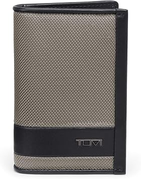 TUMI - Alpha Multi Window Card Case - Slim Profile Mens Wallet With ID Windows - Grey Alloy