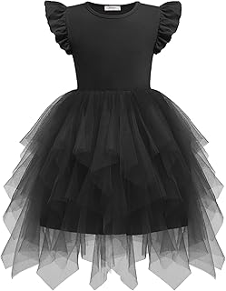 Toddler Tutu Dress Little Girls Irregular Tulle Princess Birthday Party Formal Dresses - Buy now