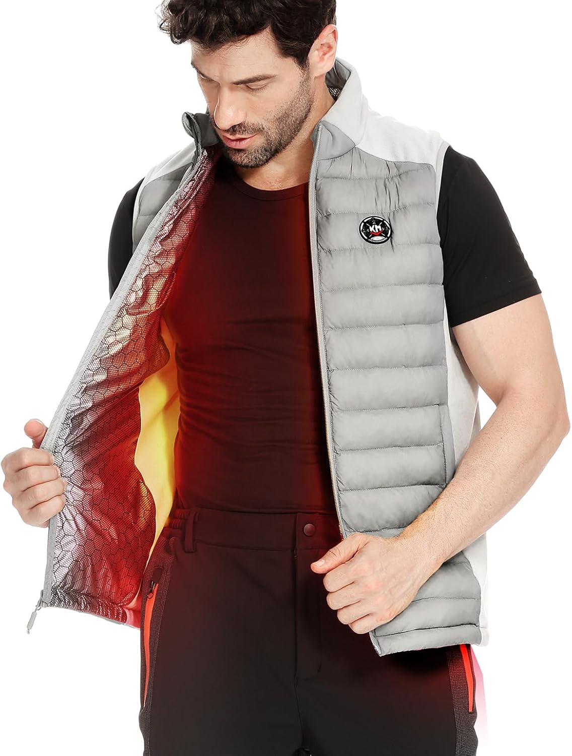 KEMIMOTO ThermalReflective Heated Vest for Men and Women