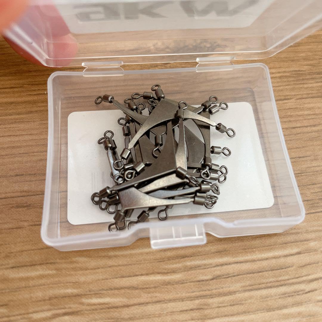 Amazon.co.jp: 匿名配送三本爪 スイベル 3ウェイローリングスベイル